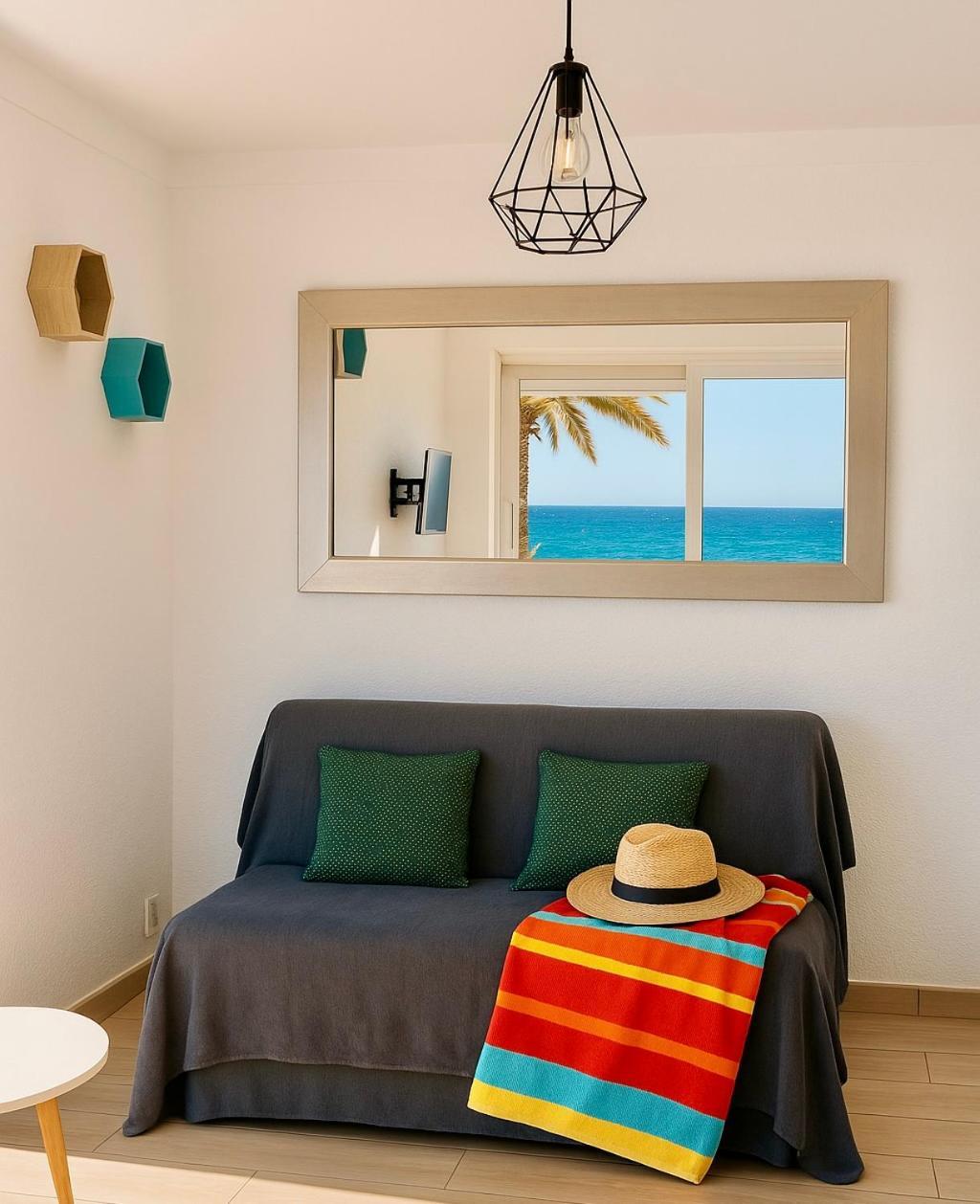 קאנט אן רוסיון "Plage" Splendide Vue Mer Depuis La Chambre Et Le Salon Cuisine, 20M De La Plage! מראה חיצוני תמונה
